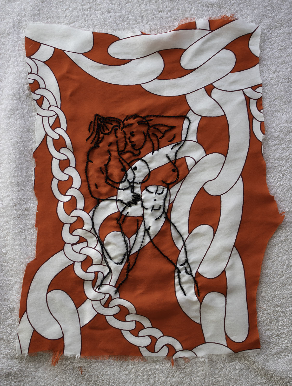 Two Women with Flowers 5